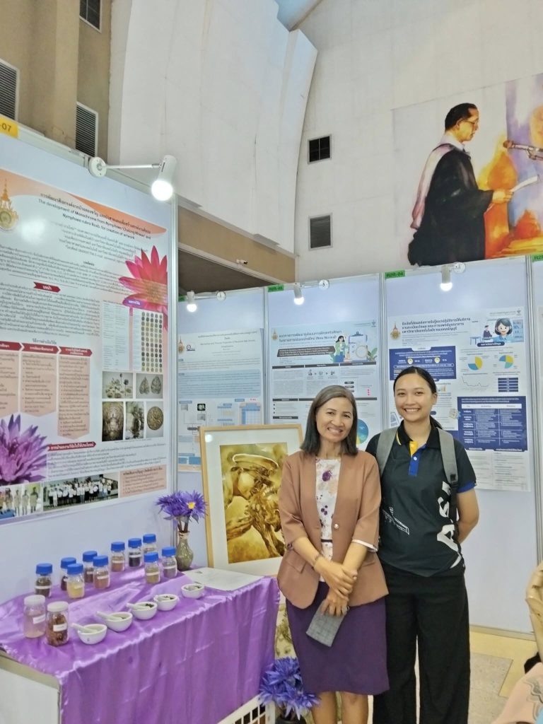 นักวิจัยพิพิธภัณฑ์บัว กองกลาง ที่ได้รับรางวัลผลการประกวดงานวิจัย Fundamental Fund Research Awards 2025