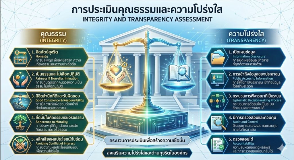 การประเมินคุณธรรมและความโปร่งใส ปี 2569